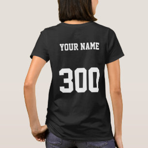 Personalised Bowling Jersey w/ Name & High Game T-Shirt