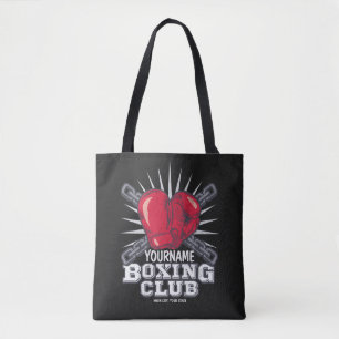 Personalised Boxing Gloves Fighter Champion Boxer Tote Bag