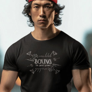 Personalised Boxing The Sweet Science Vintage T-Shirt