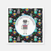 Personalised Boy's Birthday Robot