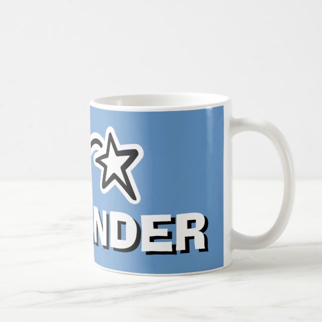 Personalised boys mug with customisable kids name (Right)