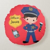 Personalised Boys Police Officer Sirens