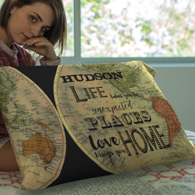 Personalised Boy's Room Inspirational Quote Pillowcase (Creator Uploaded)