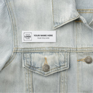 Personalised Brand Company Logo Business Name Tag