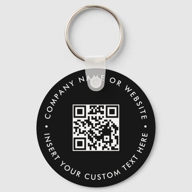 Personalised Brand Identity Promotional Design Key Ring (Front)