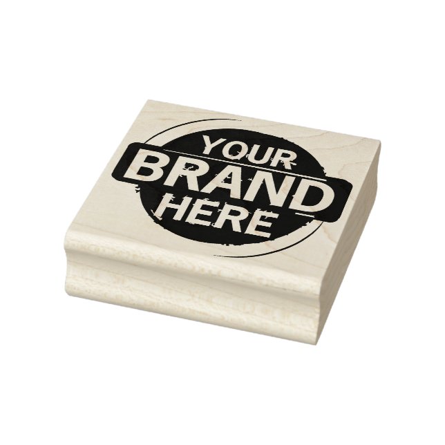 Personalised Brand Logo Custom Rubber Stamp (Stamp)