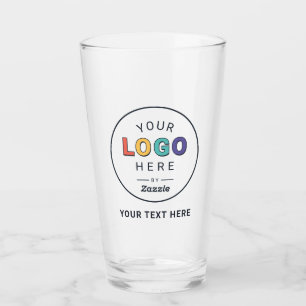 Personalised Brand Logo Design Glass