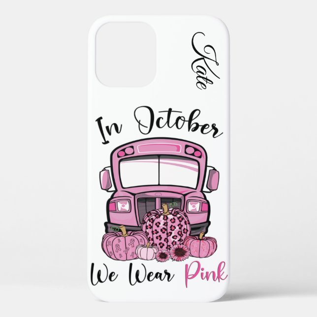 Personalised Breast Cancer Awareness Case-Mate iPh Case-Mate iPhone Case (Back)