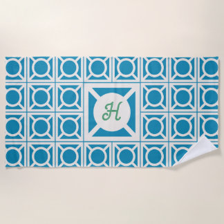 Personalised Breeze Block Beach Towels