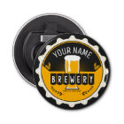 Personalised Brewery Beer Bottle Cap Bar 