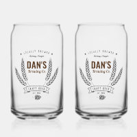 Personalised Brewing Company Beer Glass