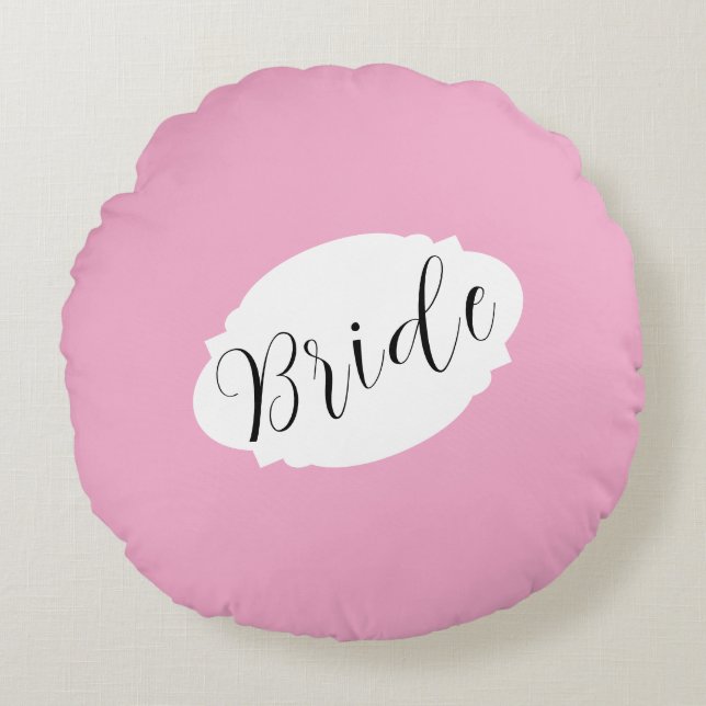 Personalised Bridal Pillow – Wedding Gift (Front)