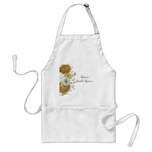 Personalised Bridal Shower Apron-Autographable!  A Standard Apron