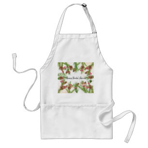 Personalised Bridal Shower Apron-Autographable!  A Standard Apron