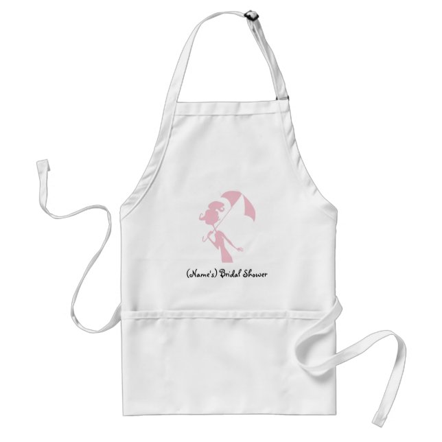 Personalised Bridal Shower Apron-Autographable! Standard Apron (Front)