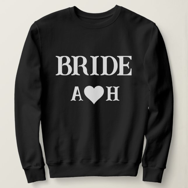 Personalised  Bride 2023 Sweatshirt (Design Front)