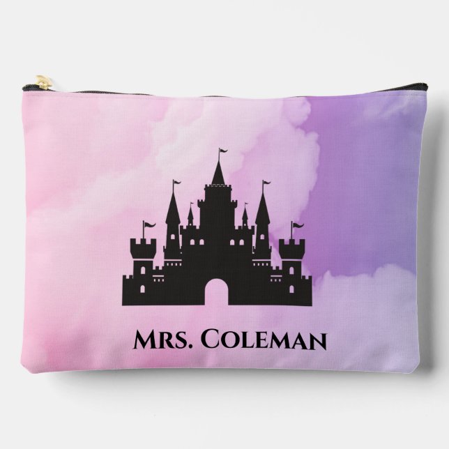 Personalised Bride Accessory Pouch (Front)