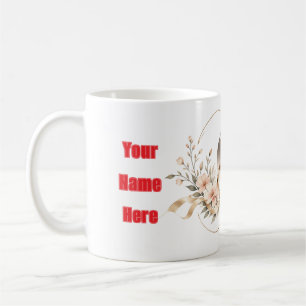 Personalised Bride & Groom Wedding Mug