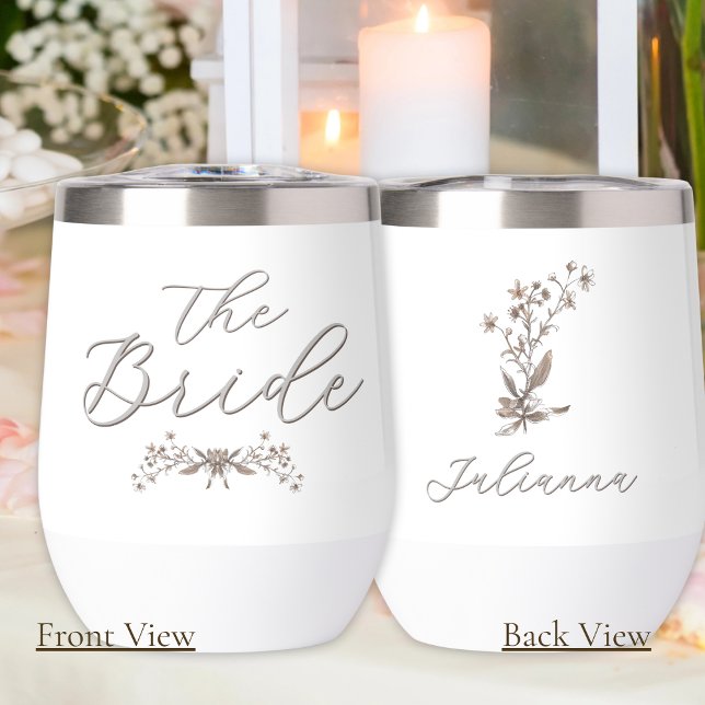 Personalised Bride Rustic Wildflowers (Creator Uploaded)