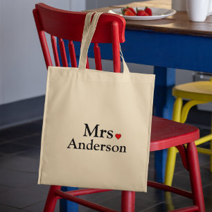 Personalised Bride Tote Bag