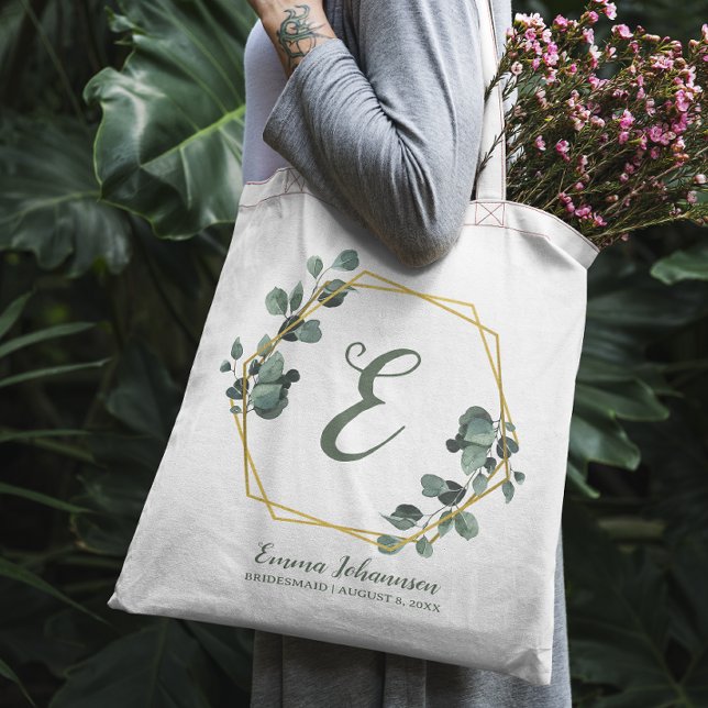 Personalised Bridesmaid Bridal Party Proposal Tote Bag (Creator Uploaded)