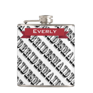 Personalised Bridesmaid Flask