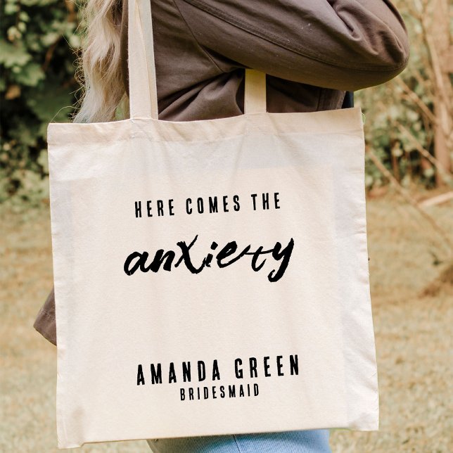 Personalised Bridesmaid Funny Bachelorette Party Tote Bag (Creator Uploaded)