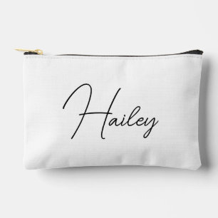 Personalised bridesmaid gift bag,Custom burlap gif Accessory Pouch