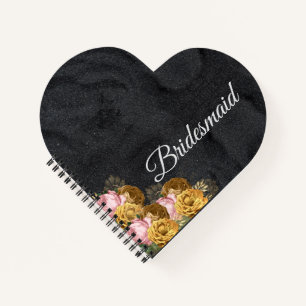 Personalised Bridesmaid Gift Idea Notebook