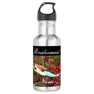 Personalised bridesmaid mermaid Thunder_Cove 532 Ml Water Bottle