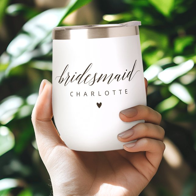 Personalised Bridesmaid Modern Minimalist (Creator Uploaded)