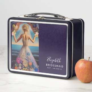 Personalised Bridesmaid Proposal Box Beach