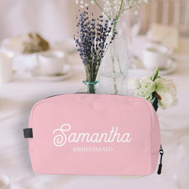 Personalised Bridesmaid Proposal Gift Bachelorette Dopp Kit (Personalized Bridesmaid Proposal Gift Bachelorette Dopp Kit)