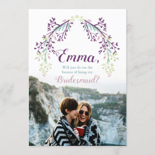 [Personalised] Bridesmaid Proposal Photo Invite