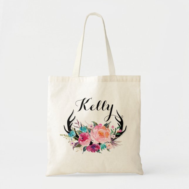 Personalised Bridesmaid Tote Bag (Front)