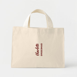 Personalised Bridesmaid Tote Bags