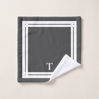 Personalised Bridesmaids Chic Minimalist Spa Bath Towel Set