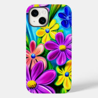 Personalised Bright Colourful Daisy Flowers