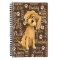 Personalised Brown Dog Journal Notebook