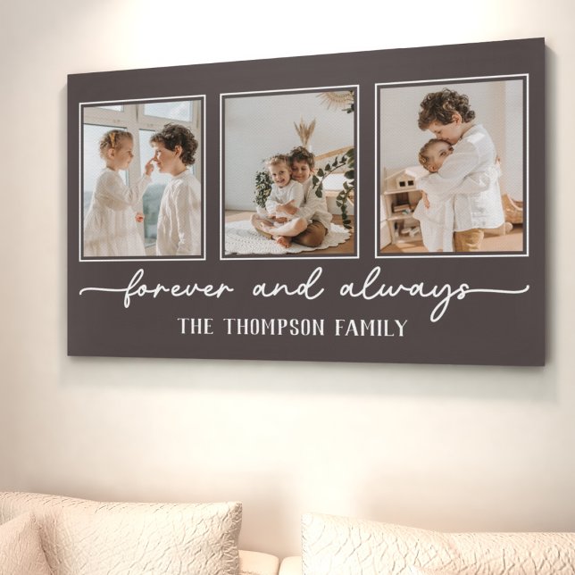Personalised Brown Wall Art Custom Photo Collage (Creator Uploaded)