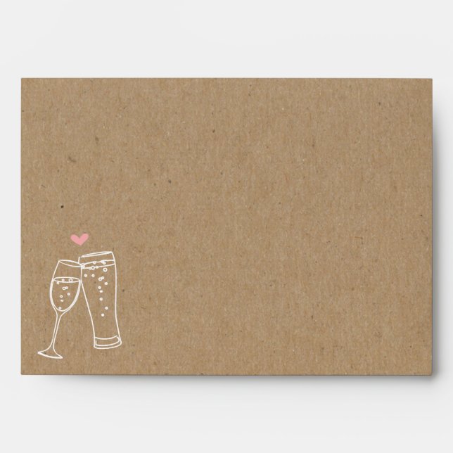Personalised Bubbles & Brews Toast Brewery Envelope (Front)