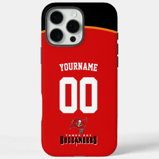 Personalised Buccaneers Jersey American Football iPhone 16 Pro Max Case