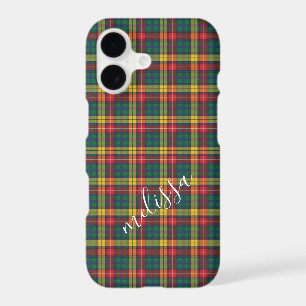 Personalised Buchanan Tartan Pattern Clan Pattern