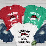 Personalised Buffalo Plaid Custom Matching Family Tri-Blend Shirt<br><div class="desc">Get your family into the holiday spirit with our "Personalised Buffalo Plaid Custom Matching Family Tri-Blend Shirt." These matching family Christmas shirts are perfect for bringing everyone together in festive style, whether you’re planning a cosy Christmas morning, a holiday family photoshoot, or just want to celebrate the season with a...</div>