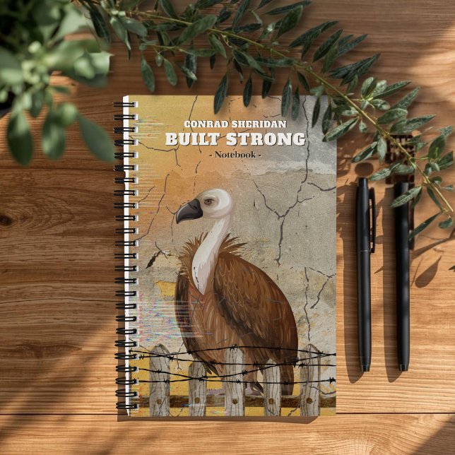 Personalised Built Strong Notebook for Men (Creator Uploaded)