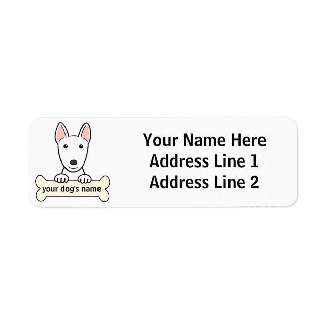 Personalised Bull Terrier (Front)