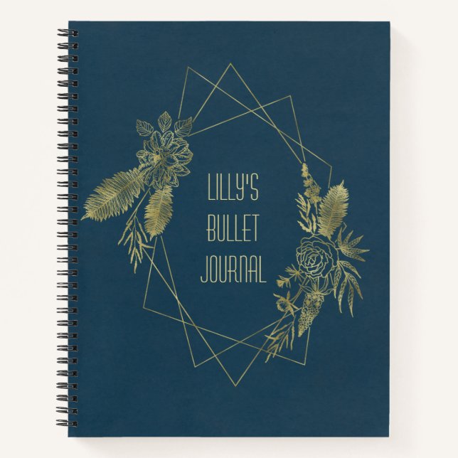Personalised Bullet Journal (Front)
