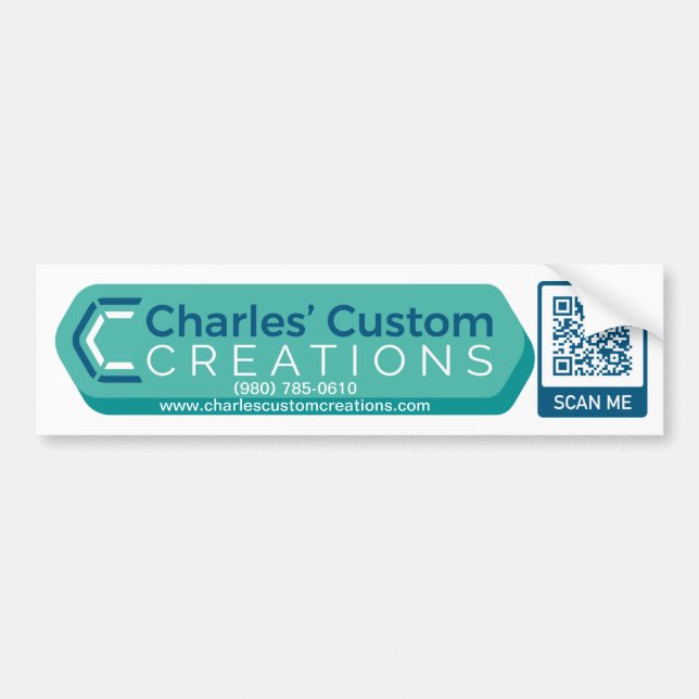 Personalised Bumper Sticker With Your Graphics (Front)
