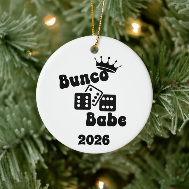 Personalised Bunco Babe Ornament (Tree)