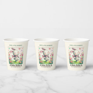Personalised Bunny Baby Shower Cups